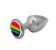 Plug Anal Pride Cromado G - Hard - Imagem 1