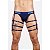 Cueca Jockstrap com 3 Ligas Azul G - Ricok - Imagem 1