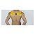 Harness Simples de Elastico Amarela - Ricok - Imagem 2