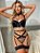 Conjunto Calcinha e Sutiã com Liga e Coleira G - Lovetoys - Imagem 4