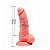 Prótese Realística 18x4cm com Vibração Mars Dildo - Lovetoys - Imagem 3