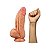Pênis 24.5cm x 6.8cm Dupla Densidade 10'' Dual Layered Platinum Silicone Cock - Lovetoy - Imagem 2