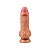 Pênis 24.5cm x 6.8cm Dupla Densidade 10'' Dual Layered Platinum Silicone Cock - Lovetoy - Imagem 4