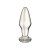 Plug Anal de Vidro 10cm x 3,7cm 4.3" Glass Romance - Lovetoy - Imagem 1