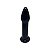 Plug Anal de Vidro 12,2cm Lovetoy Glass Romance Preto - Lovetoy - Imagem 3