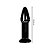Plug Anal de Vidro 12,2cm Lovetoy Glass Romance Preto - Lovetoy - Imagem 7