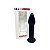 Plug Anal de Vidro 12,2cm Lovetoy Glass Romance Preto - Lovetoy - Imagem 8