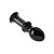 Plug Anal de Vidro 11x2,5cm Preto Glass Romance - Lovetoy - Imagem 2