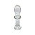 Plug Anal de Vidro 11x3,5cm Transparente Glass Romance - Lovetoy - Imagem 3