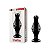 Plug Anal de Vidro 10x3cm com Esferas  Preto - Glass Romance - Lovetoy - Imagem 2