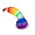 Dildo com Escroto 18x4cm Colors Rainbow - Lovetoys - Imagem 3