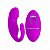 Vibrador para Casal Controle 12 Vibrações Tiffany Roxo - Pretty Love - Imagem 3