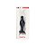 Plug Anal de Vidro 11x3cm Preto Glass Romance - Lovetoy - Imagem 3