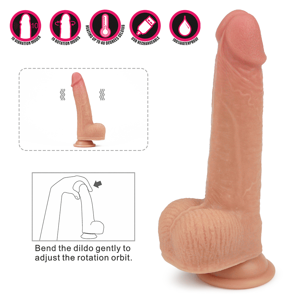 Pênis Rotativo 21cm Aquecimento Anthony - Lovetoy - Imagem 8