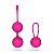 Kit de Pompoarismo com 2 Bolas - Lover Kegel Ball S-hande - Imagem 1