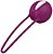 Bolinha de Pompoar Smartball Uno - Branco e Roxo Fun Factory - Imagem 1