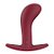 Plug Anal Vinho de Silicone Aveludado Bootie P - Fun Factory - Imagem 1