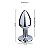 Plug Anal Jóia em Aço Inox Tamanho M - Lovetoys - Imagem 4