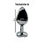 Plug Anal Jóia Coração em Aço Inox 9cm G - Lovetoys - Imagem 2