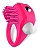 Anel Peniano Vibratorio Com Saliencias - Pink Pleasure - Imagem 2