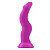 Pênis com Curvas em Silicone Lilás Flexível com Ventosa - Shane.G Purple - Imagem 2
