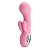 Vibrador Recarregável com Estimulador Duplo e 7 Vibrações - Chris Pink Pretty Love - Imagem 2