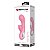 Vibrador Recarregável com Estimulador Duplo e 7 Vibrações - Chris Pink Pretty Love - Imagem 3