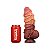 Pênis Dupla Densidade com Corda 24cm x7,7cm 9.5'' Dual Layered Platinum Silicone Cock with Rope - Lovetoy - Imagem 4