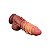 Pênis Dupla Densidade com Corda 24cm x7,7cm 9.5'' Dual Layered Platinum Silicone Cock with Rope - Lovetoy - Imagem 9