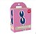Bolinhas de Pompar Smartballs Duo White|dark Blue Fun Factory - Imagem 4