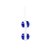 Bolas para Pompoar 50 gr de Vidro Borosilicate -  Ben Wa Large Blue - Imagem 2