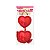 Adesivo de Seios Coração Reutilizável Red Heart Tassels Nipple Pasties - Lovetoy - Imagem 4