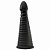 Plug Anal Cone  26cm com Esfera e Base - Absoloo - Imagem 1