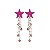 Kit com 2 Piercings de Estrelas - Body Charms Star - California Exotic - Imagem 1