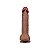Pênis Dupla Densidade 23,5x4,3 Cm Dual Layered Platinum Silicone Cock - Lovetoy - Imagem 3