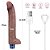 Pênis Realístico Recarregável com 10 Modos de Vibração 27cm x 4cm 11 Real Softee Vibrating Dildo - Lovetoy - Imagem 10