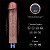 Pênis Realístico Recarregável com 10 Modos de Vibração 22,8cm x 4cm 9 Real Softee Vibrating Dildo - Lovetoy - Imagem 9