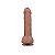 Pênis Dupla Densidade 20,5x3,7 Cm Dual Layered Platinum Silicone Cock - Lovetoy - Imagem 3