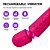 Vibrador Varinha Mágica Recarregável com 20 Modos de Vibração - SI - Imagem 10