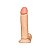 Pênis Realistico com Ventosa 20cm x 5cm Thor Bege – Upper - Imagem 3