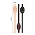 Kit com 9 Canudos Vagina Original Pussy Straws Bege Marrom e Preto - Lovetoy - Imagem 5