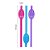 Kit com 9 Canudos Vagina Original Pussy Straws Colorido - Lovetoy - Imagem 6