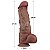 Pênis Realístico 27cm x 6,5cm 10.5'' Dual Layered Silicone Cock XXL - Lovetoy - Imagem 12