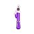 Vibrador Rotativo Borboleta Recarregável com Vai e Vem - Si - Imagem 1