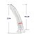 Pênis Transparente com Ventosa 22cm X 4cm - Lovetoys - Imagem 6