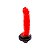 Prótese 24cm x 4,5cm Cobra Coral com Vibrador Multivelocidade - Lovetoys - Imagem 3