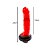 Prótese 24cm x 4,5cm Cobra Coral com Vibrador Multivelocidade - Lovetoys - Imagem 4
