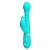 Vibrador Sobe e Desce com Esferas e Estimulador Clitoriano Dejon -  Pretty Love - Imagem 1