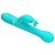 Vibrador Sobe e Desce com Esferas e Estimulador Clitoriano Dejon -  Pretty Love - Imagem 3