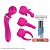 Vibrador Varinha Mágica com 3 Capas Estimuladoras - Lovetoys * Grátis: Lubrificante Lub Vit 30ml - Tentare - Imagem 1